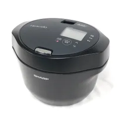 シャープ ヘルシオ ホットクック KN-HW16G 2〜4人用 1.6L容量 kn-hw16g-b  ブラック 整備済み アウトレット