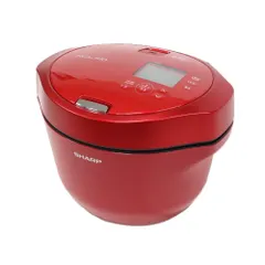シャープ ヘルシオ ホットクック KN-HW24G 2〜6人用 2.4L容量　kn-hw24g-r  レッド 整備済みア 送料無料