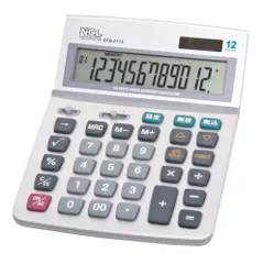 中古 ナカバヤシ 電卓 12桁 L ECD-2113S [Lサイズ] 即納