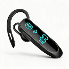 ☆新品☆eppfun Bluetoothヘッドセット Bluetooth 5.3 片耳イヤホン ワイヤレス 耳掛け型 左 新着