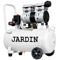 ☆新品☆JARDIN（ジャルダン） エアーコンプレッサー 30L 静音 オイルレス 0.8MPa ハイパワー 高速充填 ｜在庫あり