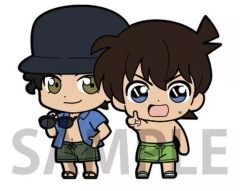 중고 ストラップ キャラクター 工藤新一＆赤井秀一 「名探偵コナン ちょこかわツインラバーストラップ Vol.4」