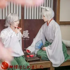人気商品 神様はじめました 瑞希 巴衛 コスプレ衣装 和服 浴衣風 コスチュームセット セール