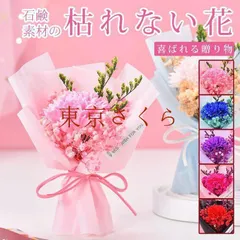 カーネーション ミニブーケ 母の日プレゼント ソープフラワー ミニ花束 ソープフラワー 枯れない花 花 造花 石鹸花 プ セール
