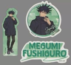 【中古】シール・ステッカー 伏黒恵 「呪術廻戦×ドン・キホーテ 冬服ver. 描き下ろしダイカットステッカーコレクション(3枚入り)」