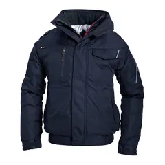 中古 【新品】 BURTLE バートル 防寒ジャケット(秋冬用) 7210 ネイビー LL 即納