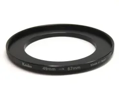 【期間限定】【中古】カメラ ケンコー ステップアップリング フィルター径をかえられる変換アダプター 49mm→67mm