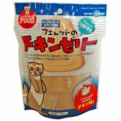 【送料無料】マルカン フェレットのチキンゼリー 10個入 