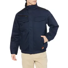 【新品】 [村上被服] ブルゾン 難燃防寒ブルゾン メンズ 4233 1.ネイビー 5L｜在庫あり