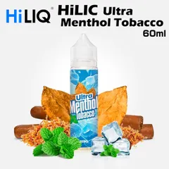 HiLIQ / Ultra Menthol Tobacco 60ml ウルトラメンソール タバコ ハイリク リキッド 電｜在庫あり