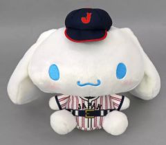 【中古】ぬいぐるみ シナモロール 野球日本代表「侍ジャパン」BIGぬいぐるみvol.1 「侍ジャパン×サンリオキャラクターズ」