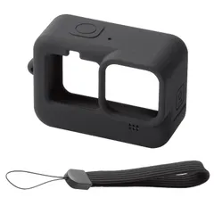 エレコム GoPro HERO11/10/9 Black ケース シリコン ブラック AC-GP9BSSCBK [シリコ アウトレット