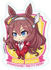 중고 バッジ・ビンズ ミホノブルボン " 우마무스메 プリティーダービー トレーニングバッジコレクション」