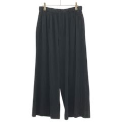 HOMME PLISSE ISSEY MIYAKE オム プリッセ イッセイ ミヤケ 24AW プリーツワイドパンツ HP43JF114 ブラック 1