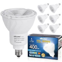 【新品】 DiCUNO E11口金 LED スポットライト 昼白色 40W形ハロゲン相当 5W 400lm 5000K  新着