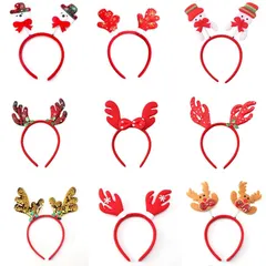 【送料無料】【新品】 [JunyueLiang] クリスマス カチューシャ 9枚セット サンタクロース 子供 豪華 小道具 クリスマ