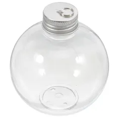 【激安】【新品】 NOLITOY 6個 クリスマス球形ボトルライト 透明 PET製 糖果瓶 パッケージ 吊り下げ可能 充填オーナ