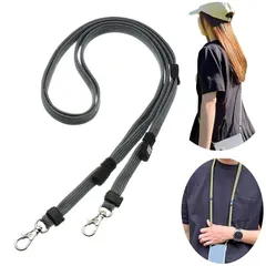 【即納】【新品】 HIGHCAMP ショルダーストラップ 斜めがけ ネック ストラップ 約85cm～約160cm 長さ調節可能 