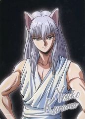 중고 紙製品 妖狐蔵馬 A4アートボード 「WEB 쿠지 幽☆遊☆白書 第10弾～Dive to Black～」 F賞