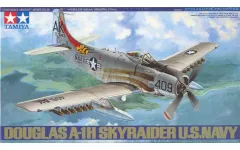 【新品】プラモデル 1/48 アメリカ海軍 ダグラス A-1Hスカイレイダー 「傑作機シリーズ No.58」 ディスプレ セール