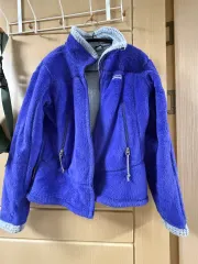 中古 patagonia フリースジャケット レディース パープル 即納