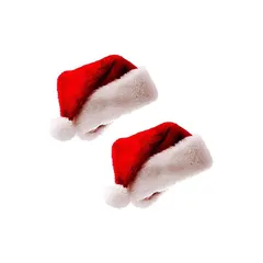 【送料無料】【新品】 [TYLER] サンタ帽子 クリスマス サンタ 帽子 大人用 ふかふか 男女兼用 1/5/10個セット 赤 (