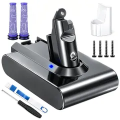 中古 Homesuit ダイソン V6 バッテリー掃除機交換用バッテリー 4600mAh 大容量互換電池 DC62 DC61  即納