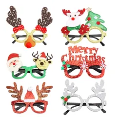 【送料無料】【新品】 LOKIPA クリスマス メガネ めがね 6個セット 可愛い プレゼント パーティー用品 大人 子供 オーナメ