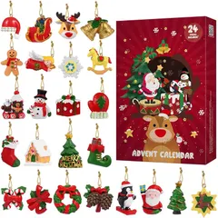 【新品】 KESYOO クリスマス アドベントカレンダー 2026 クリスマス オーナメント カウントダウン カレンダー 送料無料