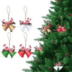 【送料無料】【新品】 クリスマス オーナメント 鈴 4個セット クリスマス ベル オーナメント 鈴 クリスマス 飾り おしゃれ クリ