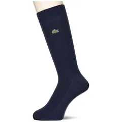 【新品】 [ラコステ] 靴下 [] クロックエンブレム1×1リブニットソックス メンズ ネイビー 27.0 cm 新着