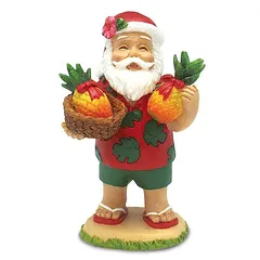 中古 【新品】 ハワイアンサンタ　クリスマス　オーナメント【Ｂ】Bounty 即納