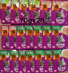 カルカン 70g  シニア 18才 総合栄養食 パウチ セール
