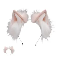 【新品】 [エルクローバー] L CLOVER 猫耳 きつね耳 大きい カチューシャ コスプレ 仮装 変装 ハロウィン  新着