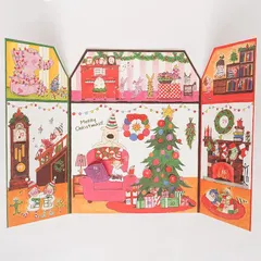 【新品】 ココちゃん グリーティングライフ クリスマス アドベントカレンダー RY-892 赤 新着