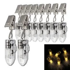 【送料無料】【新品】 10個セット ロープ LED ライト 祭り 豆電球 転倒防止 ledライト パーティー・テント・庭などに最適 