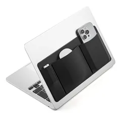 【送料無料】【新品】 サンワダイレクト ノートパソコン ガジェット ポケット PC ポーチ 貼り付け 収納 マウス ケーブル アクセ