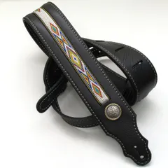 新品 Franklin 11A-BK-N（ブラック） パッド入ギターストラップ グローブレザー(ガーメントレザー) Ma アウトレット