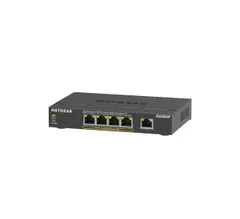 【激安】【正規品】ネットギア NETGEAR スイッチングハブ 5ポート 1G PoE+ (63W) 金属筐体 静音ファンレス 