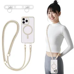 【期間限定】【新品】 スマホショルダー スマホ ストラップホルダー 携帯ストラップホルダー 斜め掛け 肩掛け 首掛け 2口 丈夫 全