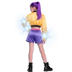 【即納】【新品】 [Fansaara] KPOP 女の子 コスプレ ガールズ 悪魔 アニメ映画 ハンターズ かわいい キッズコス