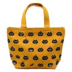 【新品】 フレンズヒル ミニトート ハロウィンネコマン オレンジ RW-252-138 マチ付 内ポケット付 ねこ ネコ｜在庫あり