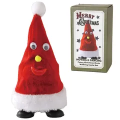 中古 【新品】 SPICE OF LIFE(スパイス) FUNNYクリスマス ミュージック ウォーキングサンタハット 電池式  即納