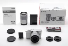 【激安】【超美品】Canon キャノン EOS M100 ダブルズームキット EF-M Mount