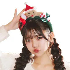 【即納】【新品】 クリアストーン(Clearstone) コスプレ クリスマス ジンジャークッキーカチューシャ ユニセックス ベ