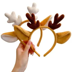 【激安】【新品】 [Makuki] 【日本企業】トナカイ カチューシャ 2個セット コスプレ トナカイ クリスマス 仮装 可愛い