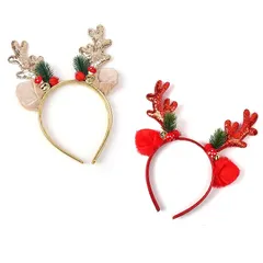 【新品】 [Lalapala] クリスマス カチューシャ ２点セット トナカイチューシャ クリスマスカチューシャ クリス アウトレット