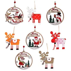 【期間限定】【新品】 iikuru クリスマス 飾り 8点セット クリスマスツリー オーナメント 飾りつけ 装飾 北欧 かわいい