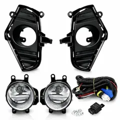 中古 K◆トヨタ 用 RAV4 50系 フォグランプ ユニット フォグカバー セット MXAA52 MXAA54 AXAH52 即納