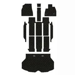 【期間限定】K◆ノア/ヴォクシー フロアマット 互換品 ９０系 R4/1? トランク・ステップマット付き スタンダードタイプ (7人